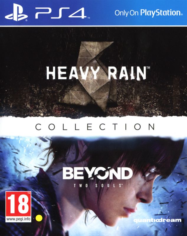 Heavy Rain & Beyond Two Souls box art for Playstation 4